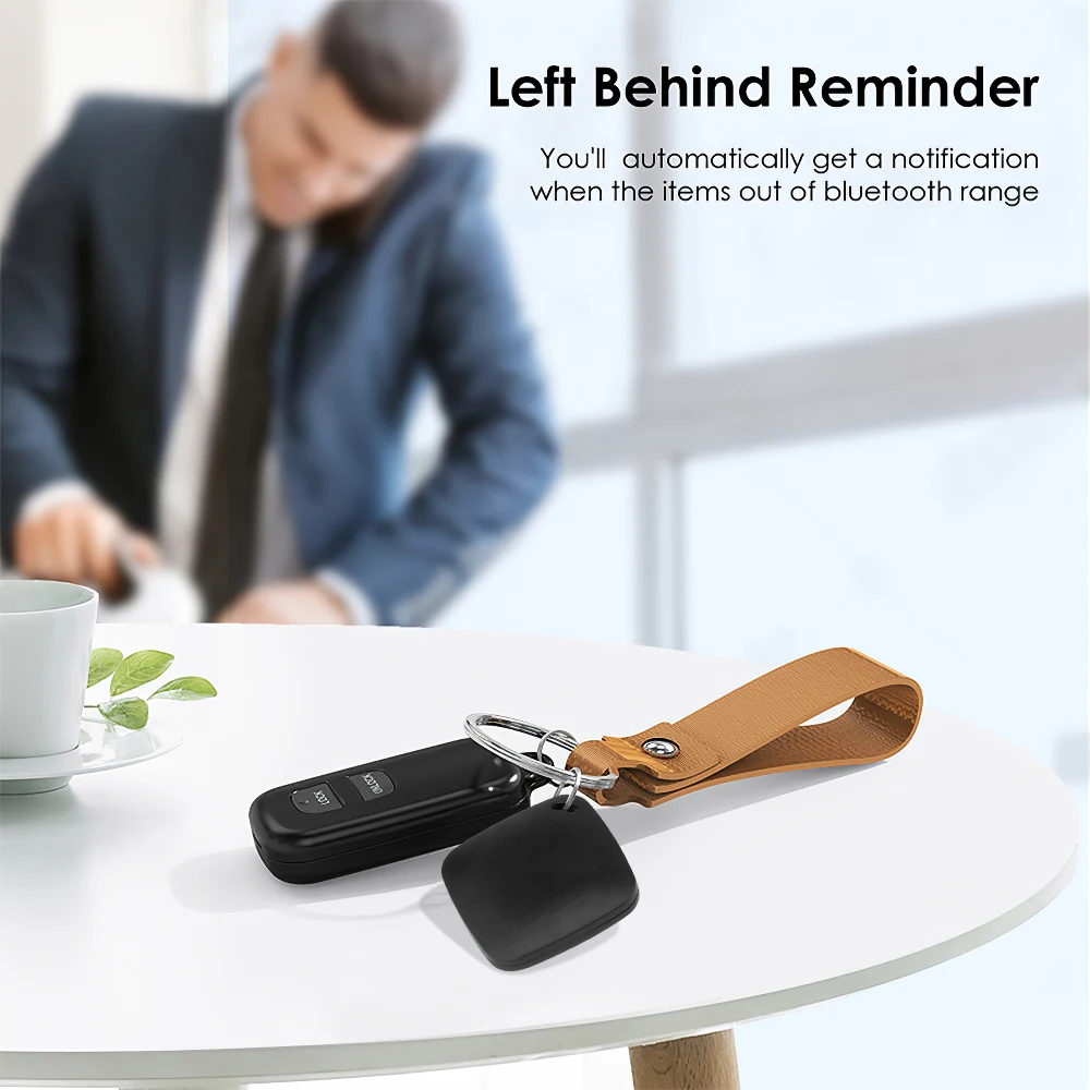 Mini Smart Tracker Works with IOS Find My APP Smart Tag Key Finder Anti-Lost Tracking Device Bluetooth-compatible For IOS System bluetooth tracker key finder anti lost tracker bluetooth finder