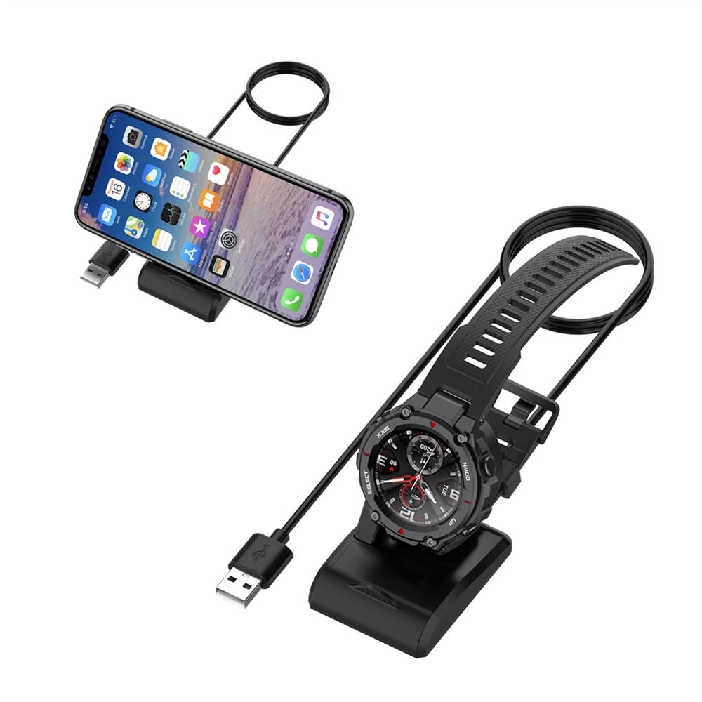 

Fast Charger Dock For Amazfit T-Rex A1918 Smart Watch Charging Cable For Huami Amazfit GTR 47mm 42mm GTS Power Cradle Base