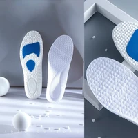 Semelles intérieures de sport à semelles souples pour hommes, absorbant les chocs et respirantes en été, ne regardez pas de se tenir longtemps 6