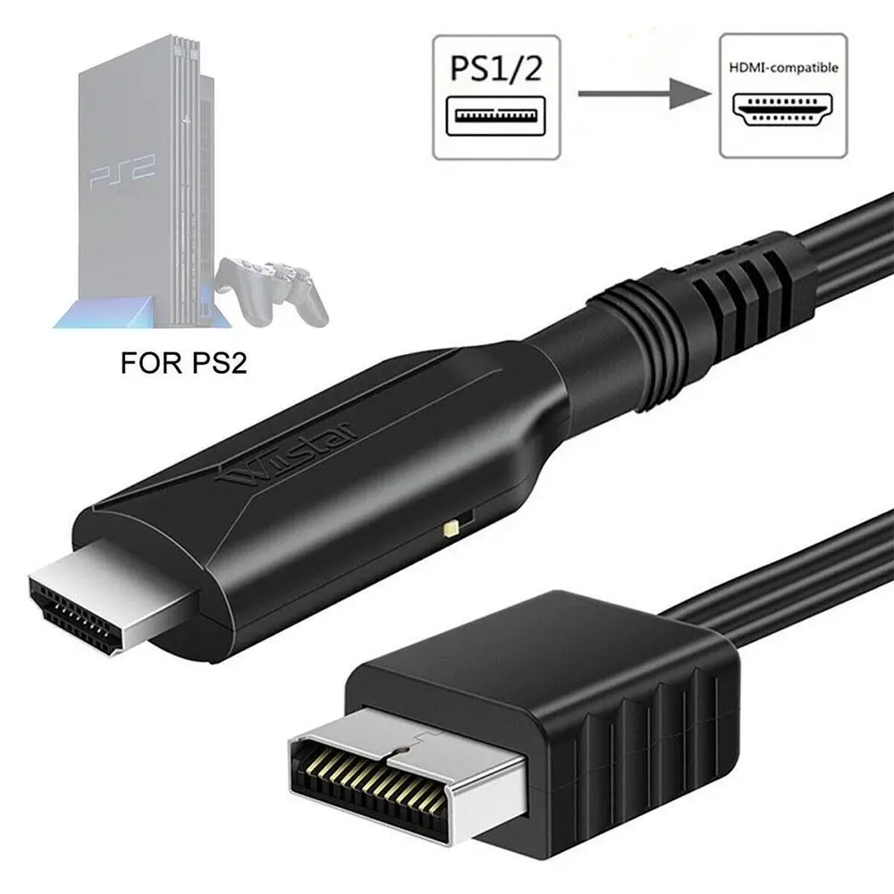 풀 HD HDMI 케이블 풀 HD 케이블 어댑터 PS2/PS1-HDMI 변환기 ..
