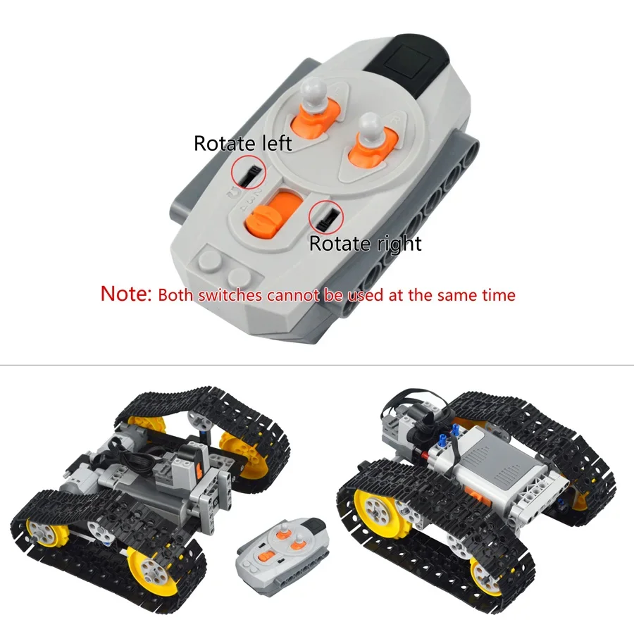 Tank RC MOC avec Moteur - Blocs Construction Militaire