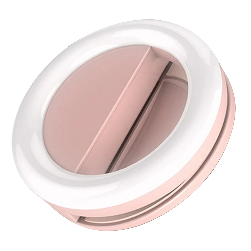 

Кольцевой светильник для фотосъемки с регулируемой яркостью селфи кольцевой светильник для телефона мини светодиодный светильник для видео универсальный для iPhone Samsung Huawei Xiaomi