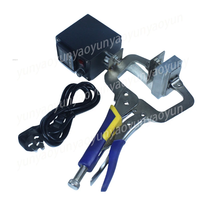 220V 500W 휴대용 핫 스탬핑 기계, 사이클 몰드 번호 변경 가능 엠보싱 도구 (가죽 로고 인쇄용)