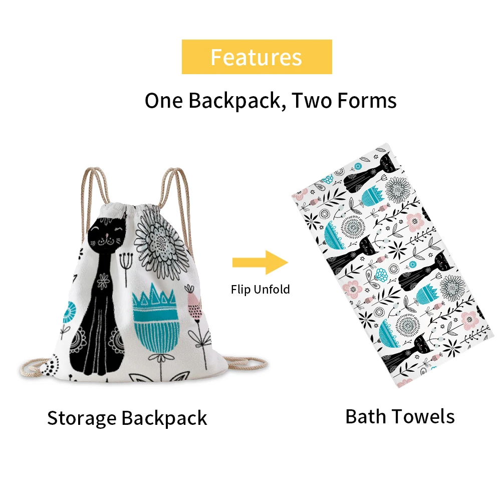 Beach towel backpack clearance