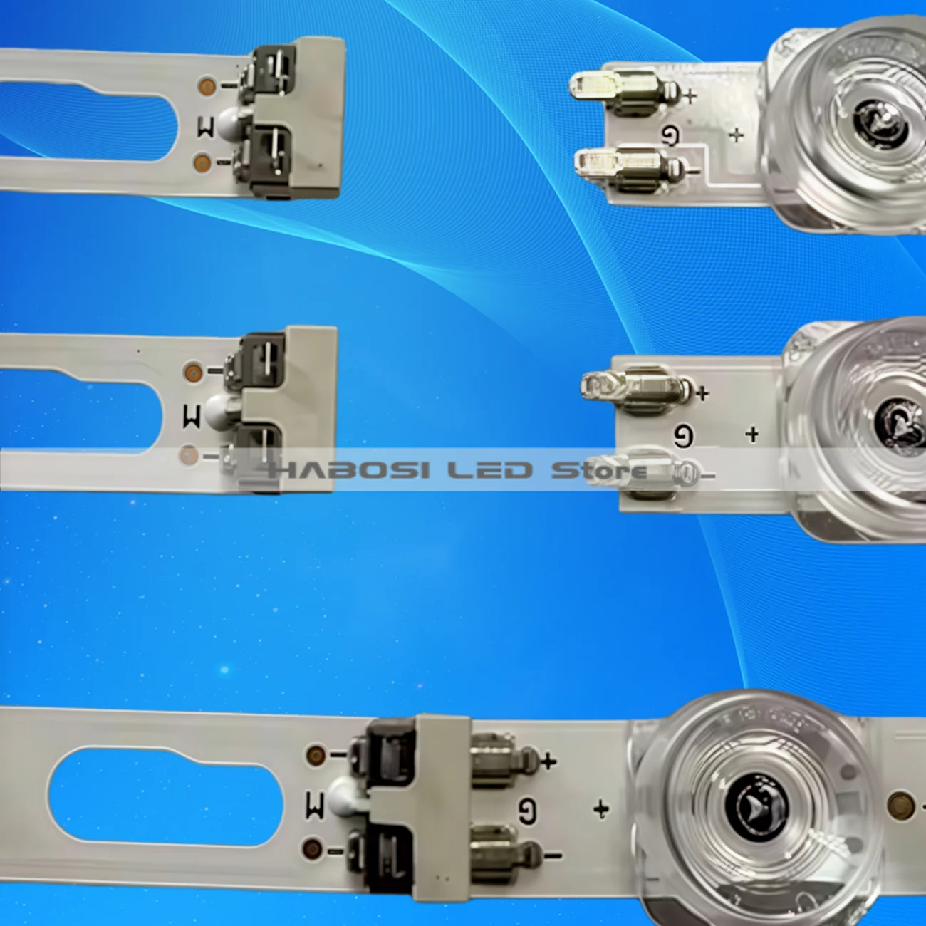 LH65BEBFXKR LH65BEGFXGO LH65BEGFXKR LH65BEGFXZC LH65BEGGXPE LH65BEGKLXL용 6개/키트 LED 스트립