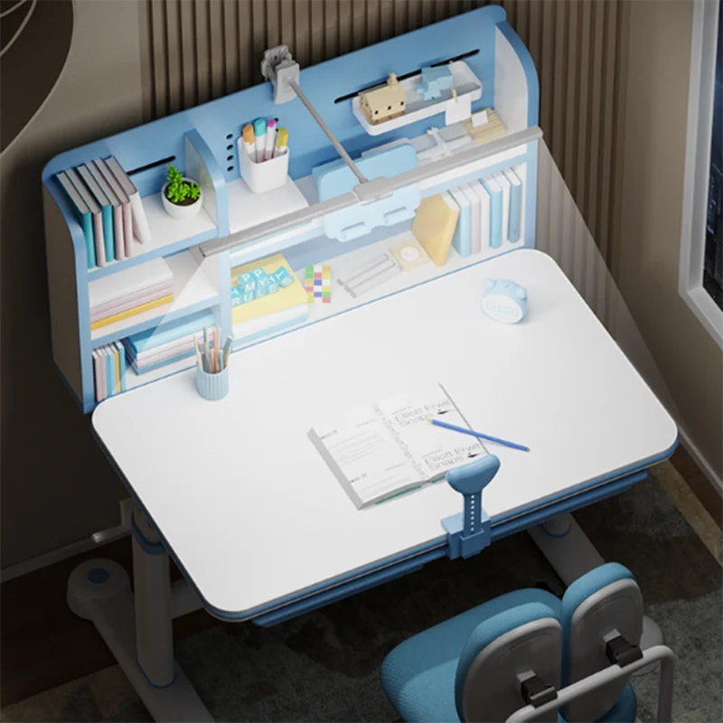 Study Compute Dining Tables Writing Desk Plastic Minimalist Kids Table drawers Adjustable Mesinha Infantil children furniture