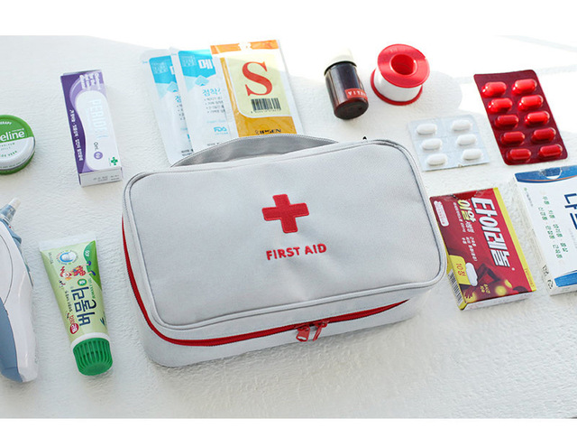 Camping First Aid Kit Emergency Medical Bag Waterproof Car Kits Bag Outdoor Travel Survival Kit Household Supplies