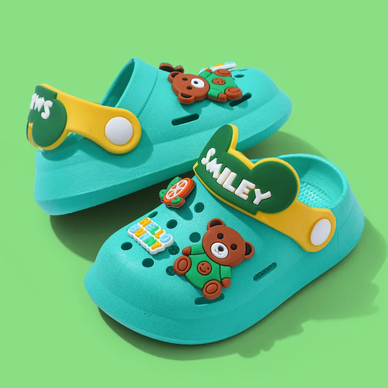Baby Slippers Shoe Sandals for Girl Boy Mules 운동화 Baby Girl Cartoon Shoe Sandal Infantil for Boy Kid Garden Infant Gir