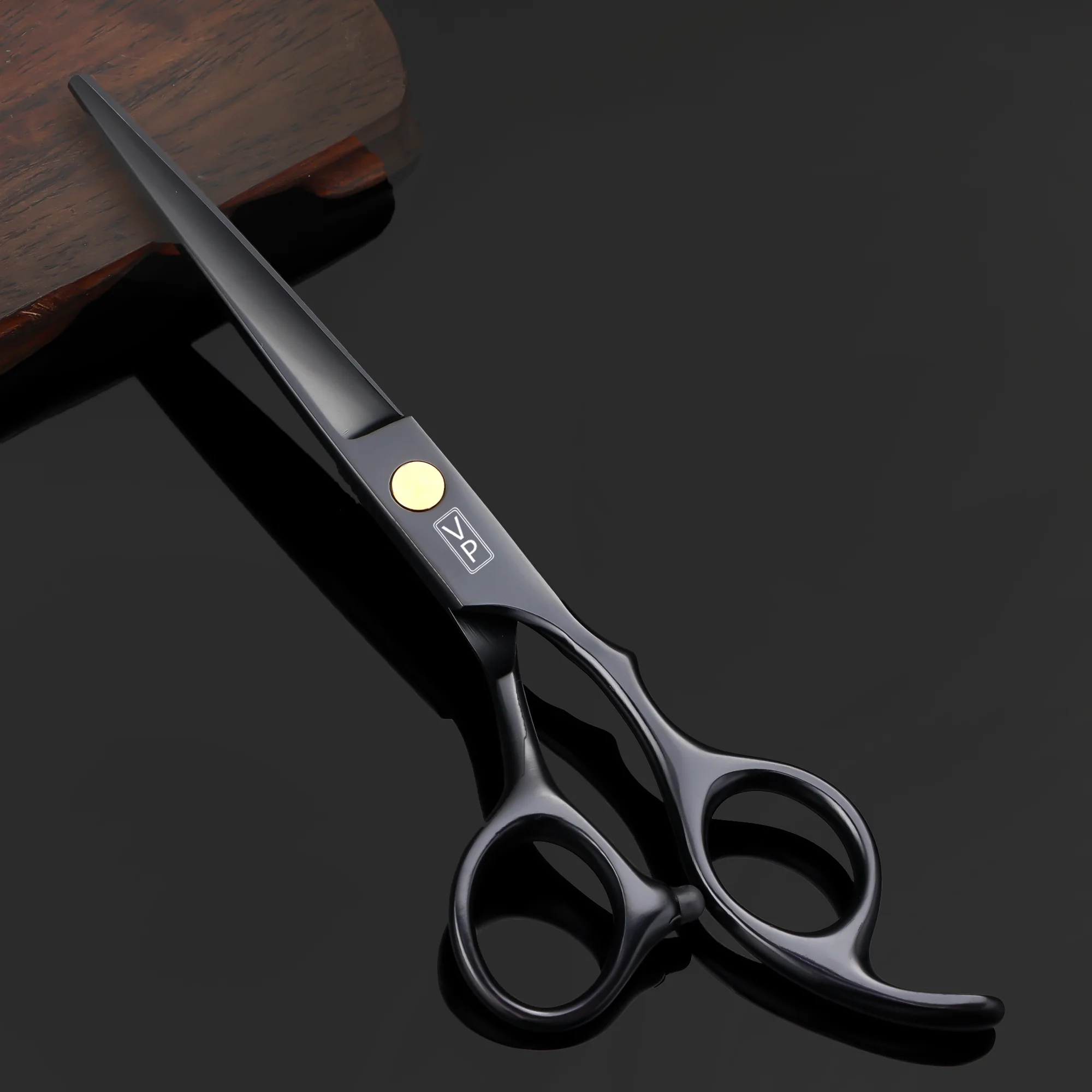 VP 헤어 가위 6 인치 이발사 세트 절단 도구 전문 미용 가위 세트 미용사를위한 얇은 액세서리