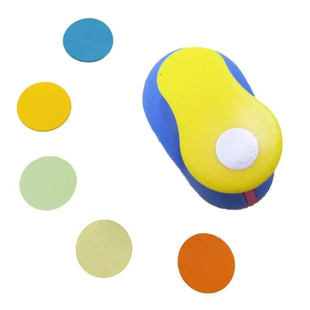 Kids for Paper 9/16/25mm Embossing Punches Kid Toy Children Punches Maker Hole Puncher Scrapbooking Punches Circle Punch