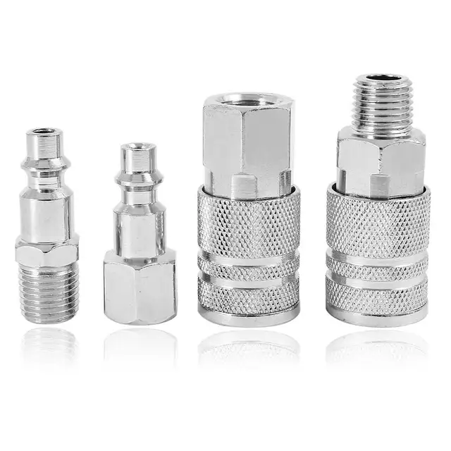 10 Raccordi Per Aria Compressa Da 1/4 Pollici , Raccordi - Foto 9