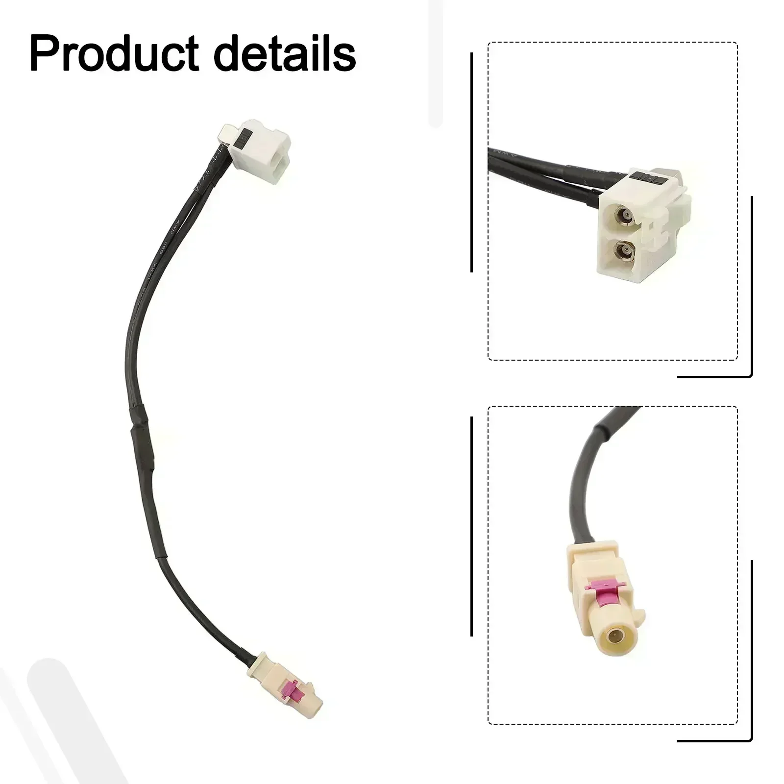 Adattatore Antenna Auto Universale Per Autoradio | Compatibile Con VW, Audi, Cadillac, Chrysler, Plug And Play, Spina Maschio