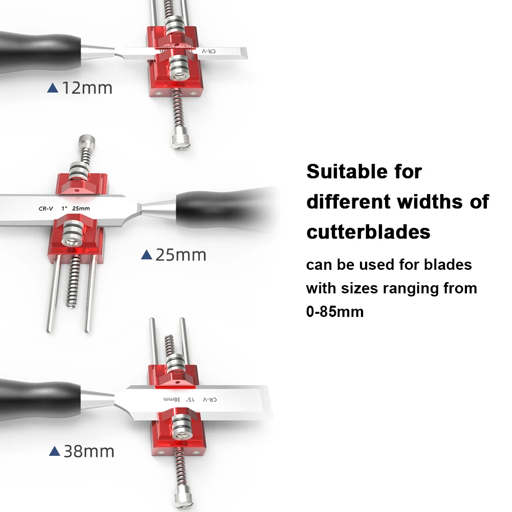 Universal Stainless Steel Fixed Angle Sharpener Woodworking Planer Sharpening Grinding Stone Chisel Sharpener Cutter Grinder