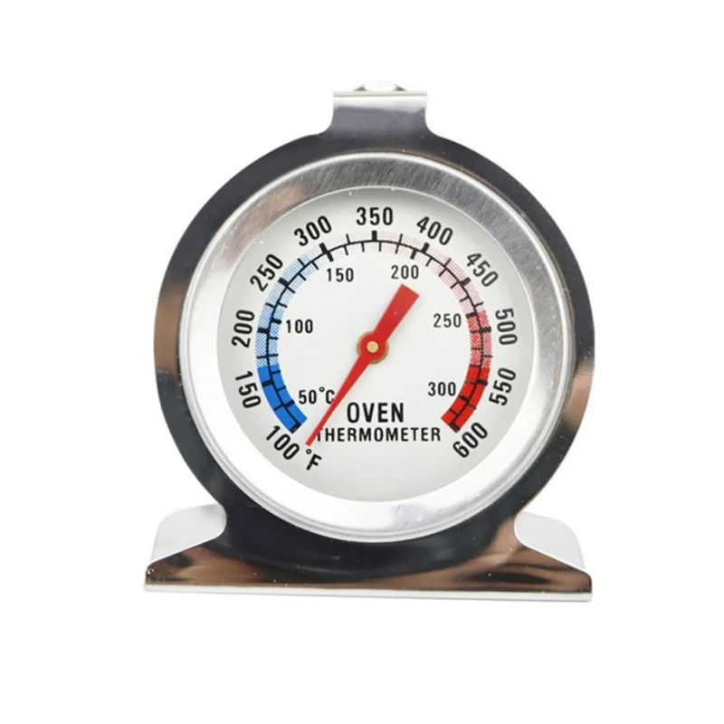 30pcs Stainless Steel Oven Thermometer Base Type Oven Thermometer (50-300 Degrees) Cj07084