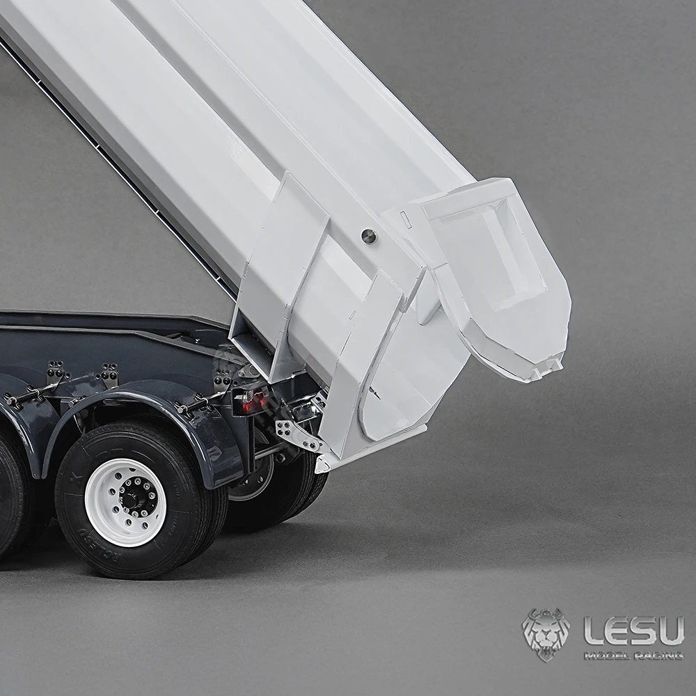 LESU Metal Hydraulic RC Dump Trailer 3Axles 1/14 for DIY TAMIYAYA RC Tractor Truck TOUCAN Remoted Car R620 770S FH16 Vehicle Toy Sebce3c3f459a41bb88f3e88d7dc87aacv