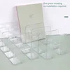 3pcs Clear Bag Storage Divider Closet Finishing Divider Purse Handbag Storage Rack Transparent Book Organizer Stand 2