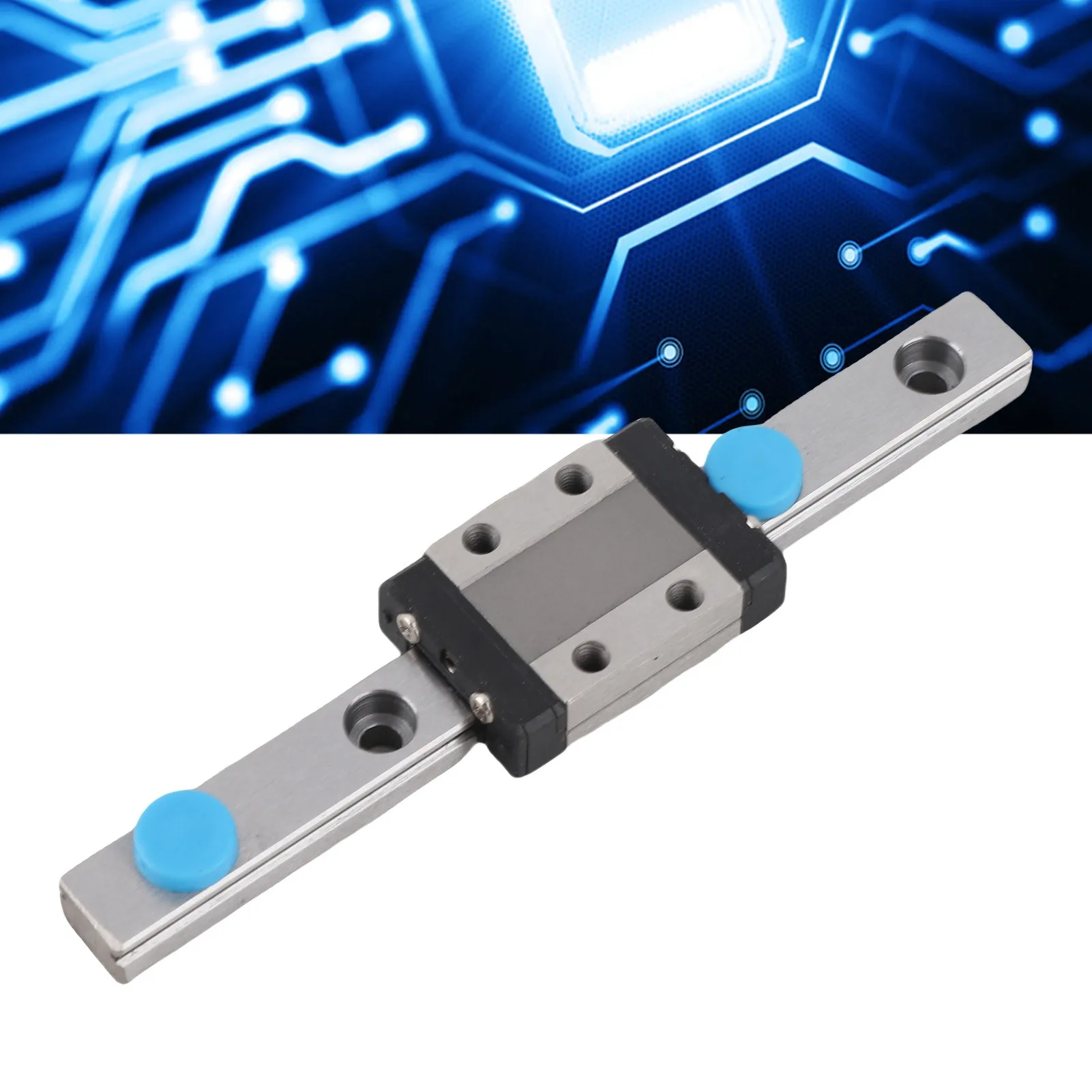 Compact Linear Rail Carriage with Slide Block