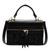 Vintage Woolen Box Women Handbags Luxury Designer Shoulder Crossbody Bags for Women 2025 New Square Chains Sling Bag Clutch Lady 6