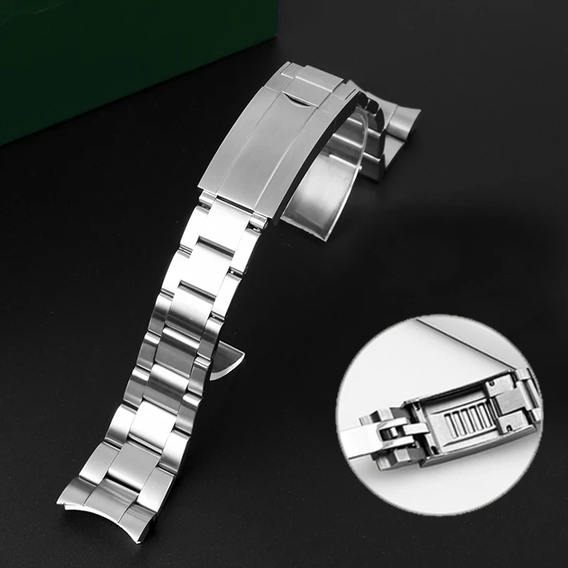 Il Cinturino In Acciaio 904L È Adatto Per Il Cinturino In Acciaio Rolex 20Mm 21Mm Explorer Ditongna Diver The Green Black Water Ghost King Accessory