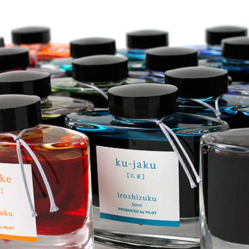 PILOT Colorful Fountain Pen Iroshizuku INK-50 Steel Non