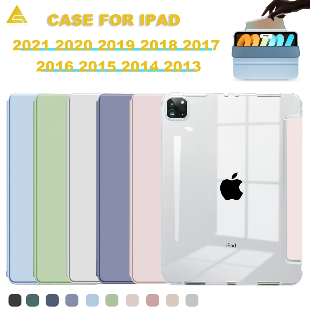 Per Ipad Air 4 Case Air 5 Ipad Mini 6 Case 2022 Funda Ipad Pro 11 Case 2020 2021 10.2 Custodia Per Ipad Di Nona Generazione Air 2 9.7 Cover