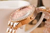 Luxury Geneva Brand Women Gold Stainless Steel Quartz Watch Military Crystal Casual Wrist Watches Rhinestone Relogio Feminino 2
