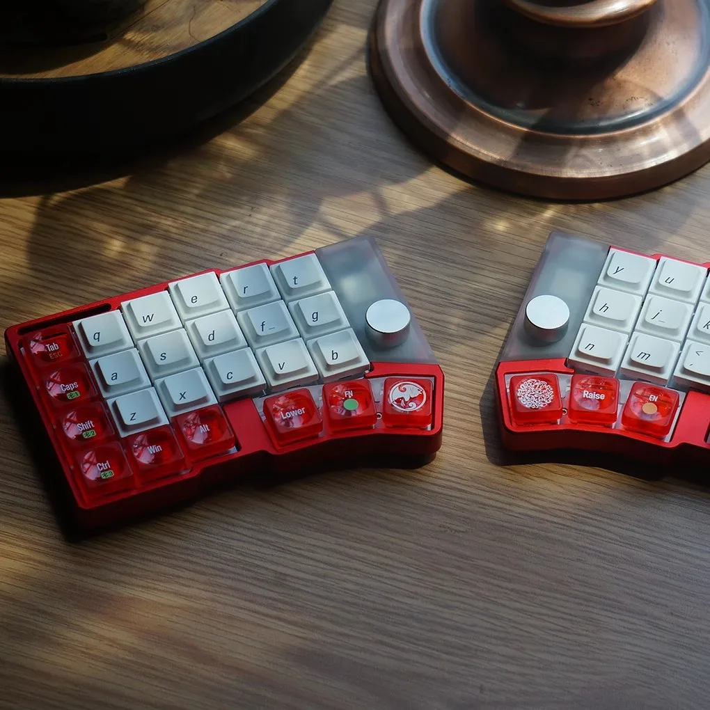 Jezail Funder Cornix スプリットキーボードロープロファイルデュアル