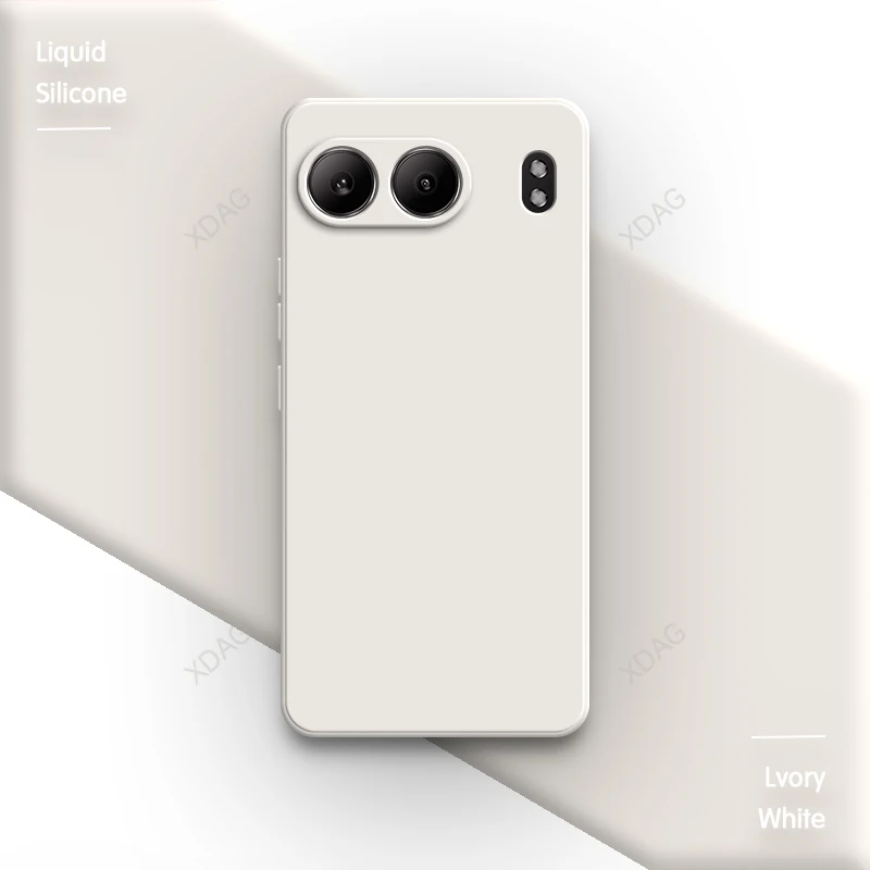 Soft Silicone Phone Case with Lens Protection and Candy Color Design