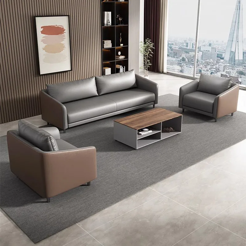 Reception Office Sofas Leather Armrest Sectional European Sleeper Office Sofas Bubble Modernos Para Sala Furniture