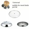 4pcs Universal Pot Lib Knobs Wooden Cooking Pan Lid Covers Replacement Lifting Handle Kitchen Cookware Handgrip