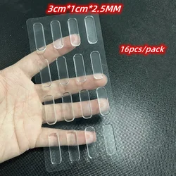Clear Silicone Door Bumper and Wall Protection Pad (16pcs)