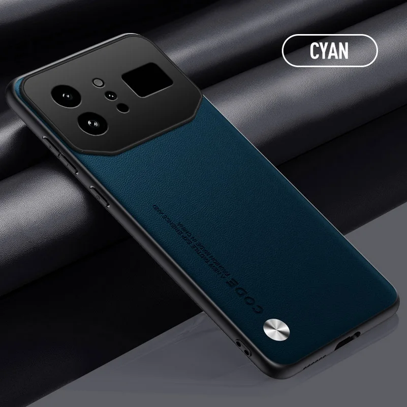 Sleek and Slim Plain Leather Protective Case