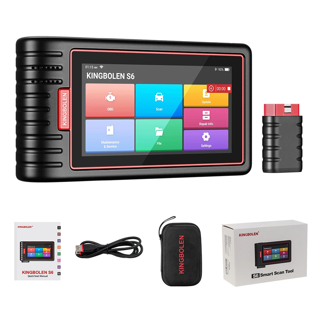 KINGBOLEN S6 Vollsystem-OBD2-Scanner, professionelles Diagnosetool mit 28 Reset-Funktionen, EOBD-Scan-Tool FCA SGW, kostenloses Update – Detail 14
