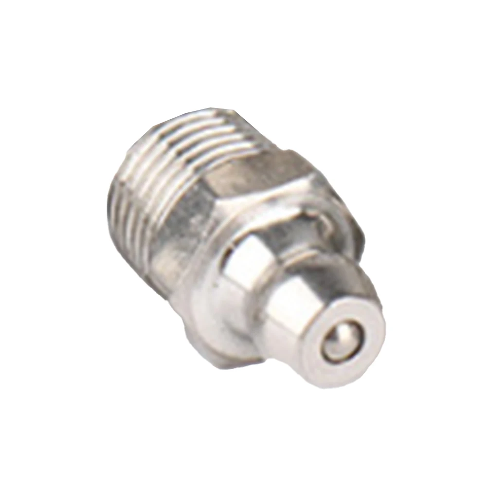 

Grease Nipple Nozzle Nozzle Tip Easy Installation Hexagonal Silver Stainless Steel Versatile Machine. Brand New
