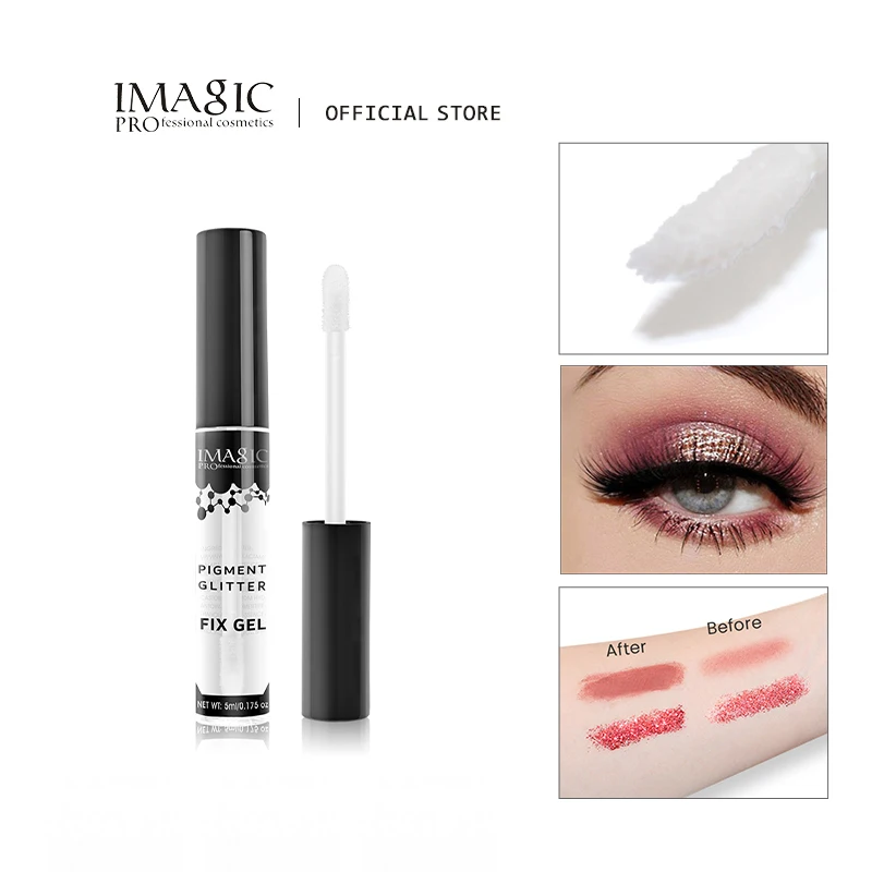 Imagic Makeup Eyeshadow Liquid Gel Shimmer Pigment Glitter Glue Powder Gel Brighten Liquid Eyeshadow Makeup Beauty Cosmetics