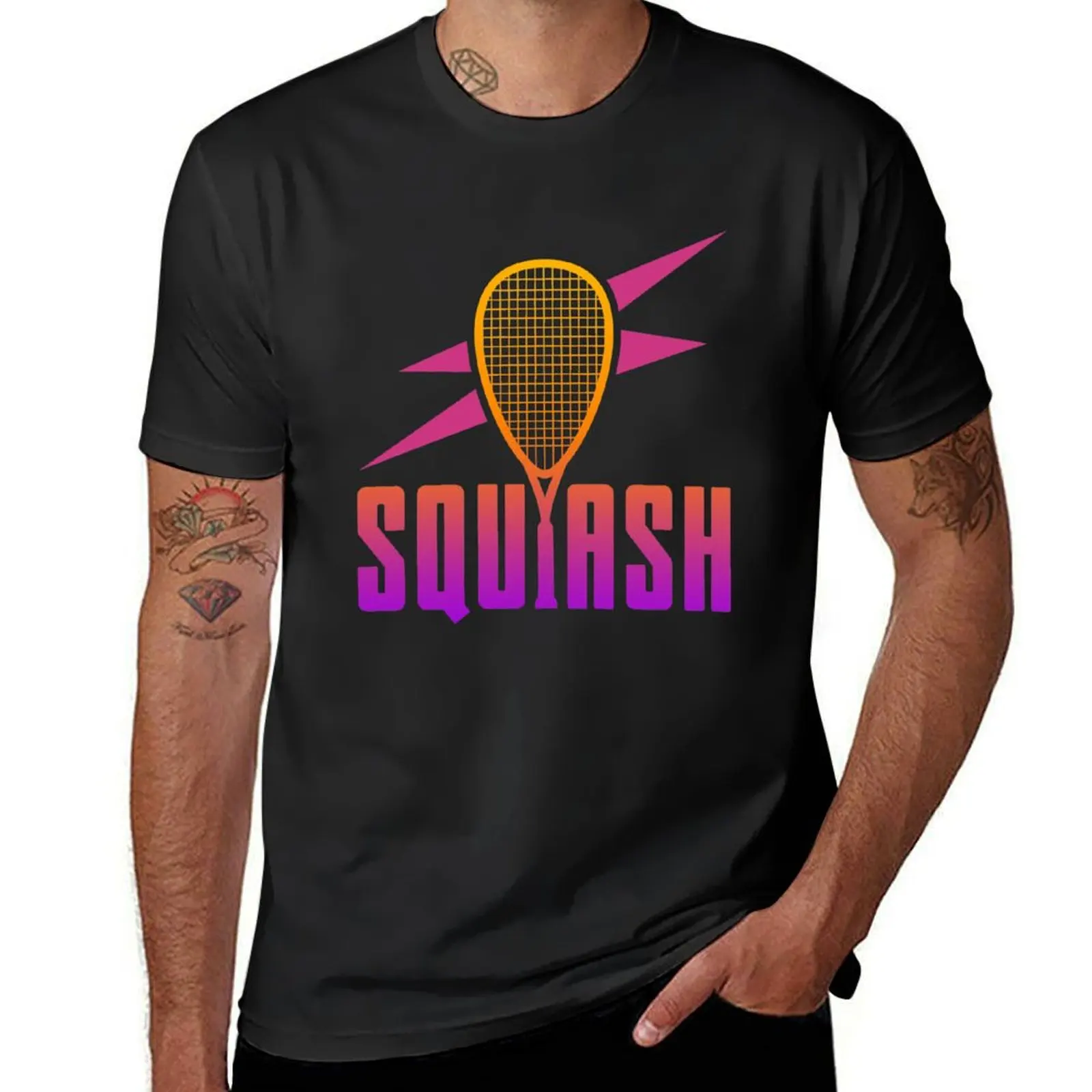Squash T-shirt blanks vintage tops men t shirts