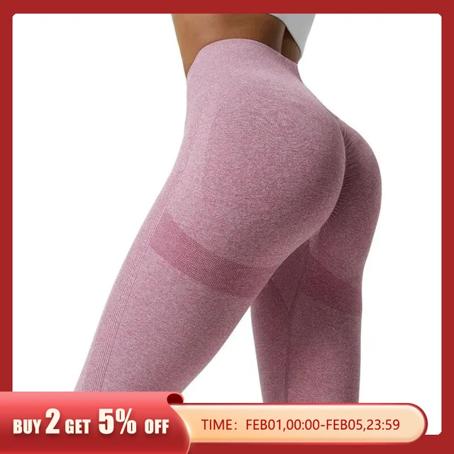 High Waist Seamless Leggings Women Fitness Yoga Pants Sportwear Trainning  Slim Hips Shape Stretch Leggin Gym Scrunch Sport - AliExpress