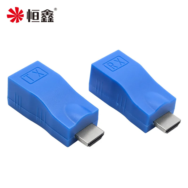 HDMI-compatible Extender Extension Up to 30m Over CAT5e Cat6 Network Ethernet LAN for HDTV HDPC DVD PS5 STB 