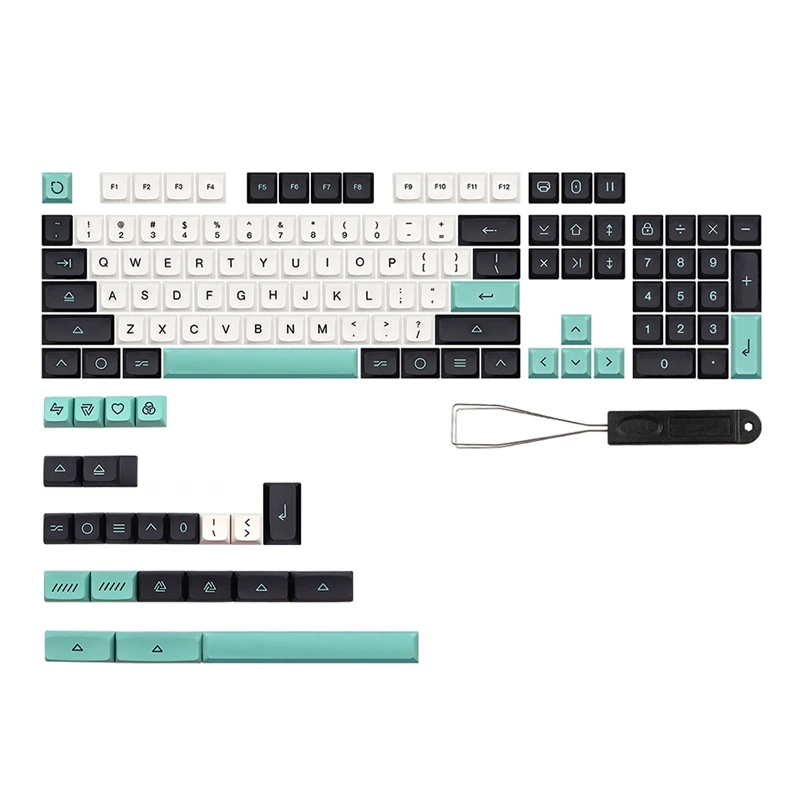 

127 Key Geoma Keycap Pbt XDA Keycaps For Dz60/RK61/64/Gk61/68/75/84/980/104 Mechanical Keyboard Gmk Key Cap 7U Spacebar