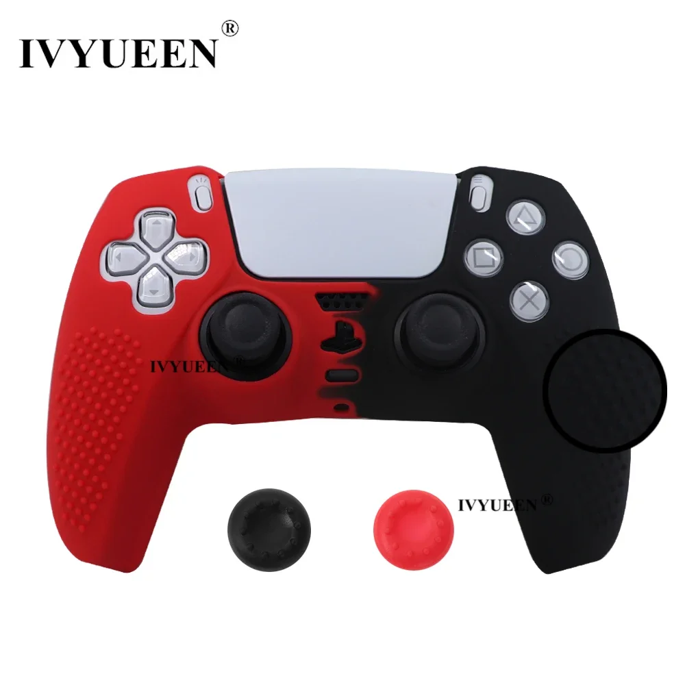 Studded Anti-Slip Protective Silicone Controller Skin with Thumb Grips