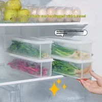 Boîte de conservation des aliments frais au réfrigérateur, artefact de conservation des aliments frais, petites boîtes de conservation des aliments, boîte de rangement transparente scellée 4