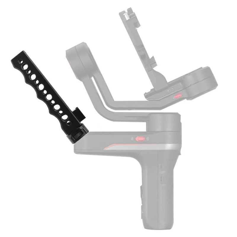 Upgraded Handle Grip Handheld Bracket Handlebar Extension Rod Cold Shoe Mount fo