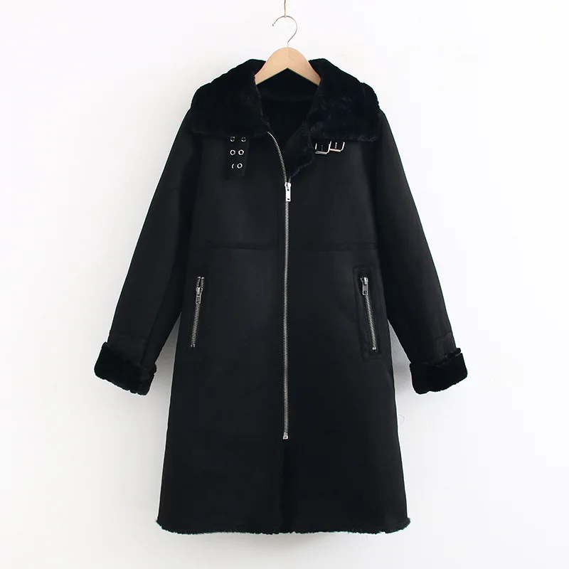 

Fashion Trend Women's Clothing 2023 Autumn Winter Motorcycle Long Cotton Jackets Female Clothes Teen Girls Outwear Coat