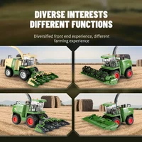 1/24 Multi DIY Functional Harvester RC Farmer Cars Kids Fun Creative Toys Farm Kits Music Vehicle Toys for Boys Gifts THE LINK 2