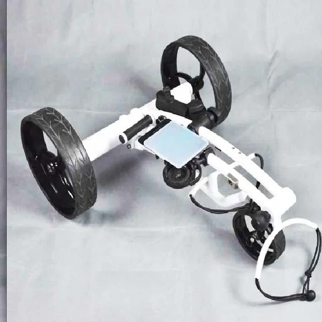 Hot selling aluminium alloy Electric Golf Trolley with down brake