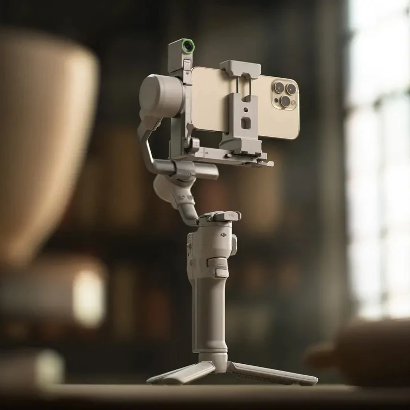 DJI RS 4 Mini Phone Holder for mounting a phone on DJI RS 4 Mini for stabilization and camera movement New Original Accessories