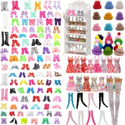30 Different High Heel Shoes Boots For 11.8 Inch Barbie Doll Clothes Accessories Girl's Toys Birthday Gift