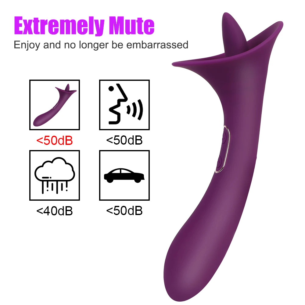 Sexy Tongue Licking Vibrator 4