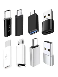 Universal USB - C Adapter Kit: Complete Set of USB - A and Micro - USB to USB - C Converters (8pcs)