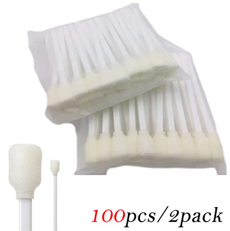 

100 шт., губка для чистки струйных принтеров, 5,1 дюйма